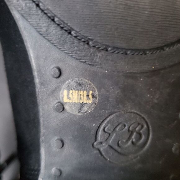 Lucky Brand Black Suede Ankle Booties - Picture 9 of 12